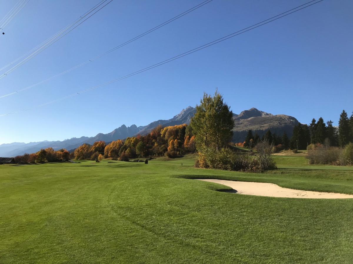 Golfplatz Brigels in der Schweiz