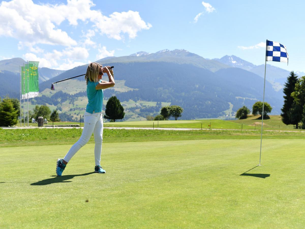 Golfplatz Brigels in der Schweiz